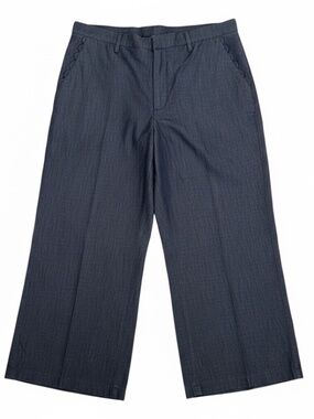 Kiki Vargas Plus Size CropWide Leg Elastic Back  Cotton Pants Size 20 22 NWT